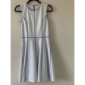 Calvin Klein women’s dress, white.